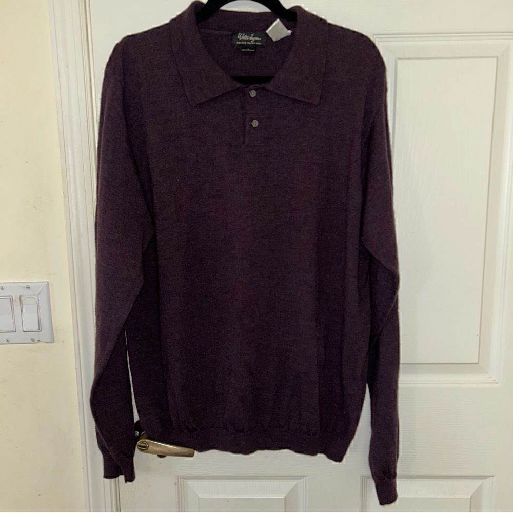Walter Hagen Golf Merino Wool Pullover Sweater